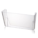 Wall File, Letter Size, Clear