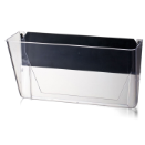 Wall File, Letter Size, Magnetic, Clear
