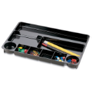 Recycled Drawer Tray, 9 Compartment, Black