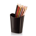 Achieva Small Pencil Cup, Recycled, Black