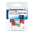 Small / Binder Clips, Assorted Colors