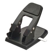 Heavy Duty 2-Hole Punch with Padded Handle