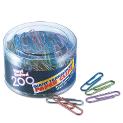Translucent Vinyl Coated Clips and Fasteners / Paper Clips, Giant