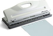 Officemate Adjustable 6-Hole Punch for Planners and Binders, White (90162)