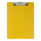 Recycled Plastic Clipboard, Yellow