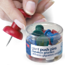 Giant Clips and Fasteners / Push Pins, Assorted Colors