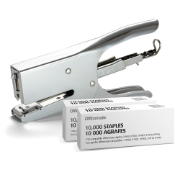 Officemate Classic Plier Stapler Bundle with 10,000 Staples (97768)